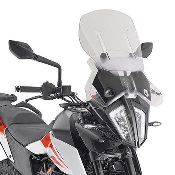 KAPPA SZYBA KTM 390 Adventure (20), 790 Adventure / R (19-20) REGULOWANA AIRFLOW PRZEZROCZYSTA - WYCOFANA Z OFERTY