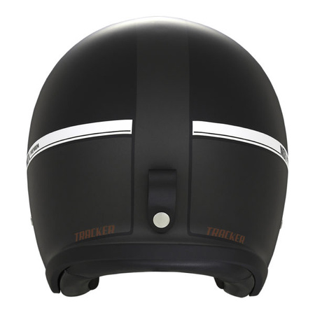 NOX PREMIUM KASK OTWARTY JET NEXT TRAKER KOLOR CZARNY/RDZAWY ROZMIAR XL (CIEMNA BLENDA)