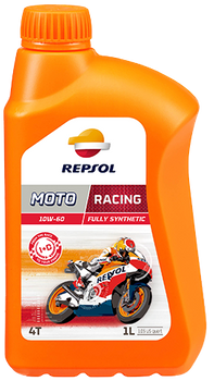 REPSOL OLEJ SILNIKOWY 4T RACING 10W60 1L MA2 SYNTETYCZNY (12) - ZASTĘPUJE RP160G51