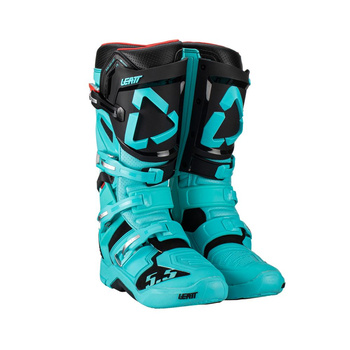 LEATT BUTY CROSS 5.5 FLEXLOCK BOOTS FUEL KOLOR NIEBIESKI/CZARNY ROZMIAR 42 / 26.5 cm