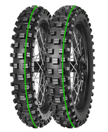 MITAS OPONA 120/90-18 TERRA FORCE-EX XT SUPER LIGHT 65M TT TYŁ (ZIELONY PASEK) DOT 26-50/2023 (zamiennik:70000224)