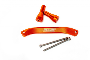 FM-PARTS UCHWYT ALUMINIOWY DO PODNOSZENIA MOTOCYKLA PASUJE DO KTM / HUSQVARNA '20-'23 KOLOR POMARAŃCZOWY