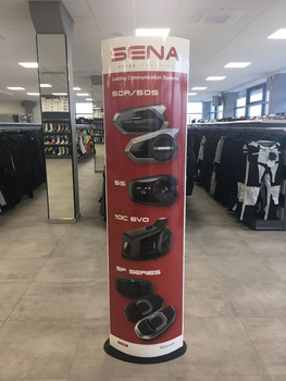 SENA STOJAK ( STAND ) REKLAMOWY 50R/S, 5S, 10C EVO, SF ( WYSOKOŚĆ 200 CM )