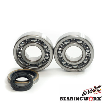 BEARING WORX ŁOŻYSKA WAŁU KORBOWEGO Z USZCZELNIACZAMI SUZUKI RM 250 96-02 (NTN) (MADE IN JAPAN) (24-1021)