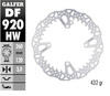 GALFER TARCZA HAMULCOWA PRZÓD SHERCO SE 125 '21-'24; 250SE/SEF '14-'24; 300SE/SEF '14-'24; 450SEF '15-'24 (260X120X3MM) SHARK ENDURO MX