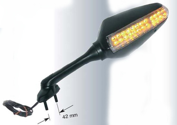 FAR LUSTERKO PRAWE LED SUZUKI GSXR 1000 (05-06), GSXR 600/750 (06)