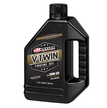 MAXIMA RACING OILS OLEJ SILNIKOWY SYNTETYCZNY V-TWIN FULL SYNTHETIC 20W50 AKC (LITER/12)