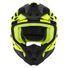 NOX KASK CROSS / OFFROAD N761 FUSION KID / JUNIOR (DZIECIĘCY) KOLOR CZARNY MAT/ŻÓŁTY ROZMIAR S (ZAPIĘCIE MIKROMETRYCZNE)