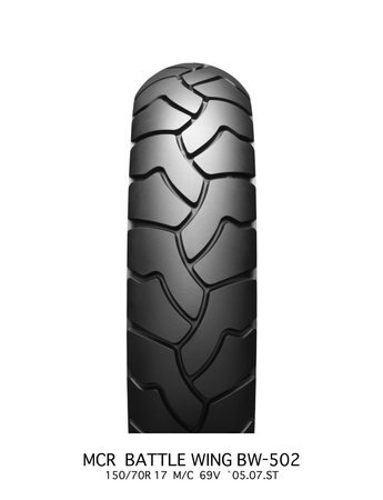 BRIDGESTONE OPONA 150/70R17 BATTLE WING BW502 69V TL HONDA PRZÓD DOT 25/2022