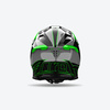 AIROH KASK CROSS / ENDURO / ATV / QUAD TWIST 3 SHARD GREEN GLOSS KOLOR ZIELONY FLUO/CZARNY/SZARY ROZMIAR L