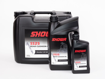 SHOWA OLEJ DO CENTRALNEGO AMORTYZATORA MONOSHOCK REAR CUSHION OIL SS25 2,5W (11,27 cSt) 5L (3) (AKC)