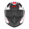 NOX KASK INTEGRALNY (FULL FACE) Z BLENDĄ N401 XENO KOLOR BIAŁY/CZERWONY ROZMIAR L