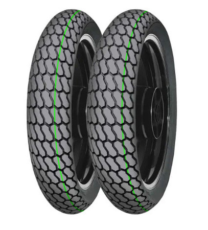 MITAS OPONA 130/80-19 (27X7-19) H-18 MS FLAT TRACK NHS 4PR TT PRZÓD/TYŁ (ZIELONY PASEK) DOT 2022 (DOT:XMDD) (23409) WYCOFANE (ZAMIENNIK:70001079)