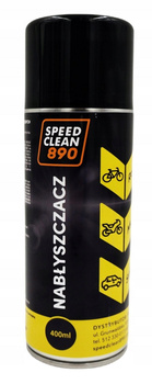 SPEEDCLEAN 890 NABŁYSZCZACZ DO MOTOCYKLI, ROWERÓW I SAMOCHODÓW POJEMNOŚĆ 400ML