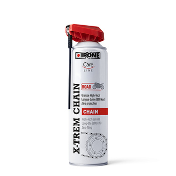 IPONE SPRAY CHAIN 500ML X-TREM ROAD SMAR DO ŁAŃCUCHÓW (CARELINE) (AKC) (12)