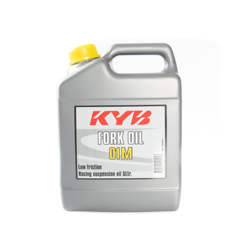 KYB (KAYABA) OLEJ DO TELESKOPÓW / AMORTYZATORÓW / ZAWIESZENIA KYB 01M OIL - FORK FRONT, KHL15-11, SAE 5W, 5L KYB FF OIL 01M (AKC)