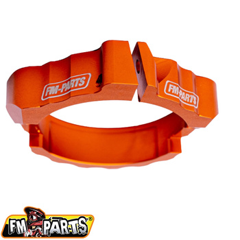 FM-PARTS WZMOCNIENIE WYLOTU WYDECHOWEGO (FLANSZA) KTM/HUSQVARNA '17-'24 KOLOR POMARAŃCZOWY