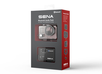 SENA ZESTAW BLUETOOTH 3.0 DO 100M DO KAMER GOPRO® HERO3, HERO3+ ORAZ HERO4 Z WODOSZCZELNĄ OBUDOWĄ DO 40M (EL)