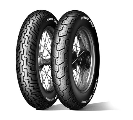 DUNLOP OPONA MU85B16 D402 77H TL TYŁ SW WĄSKI BIAŁY PAS HARLEY-DAVIDSON DOT 38/2024