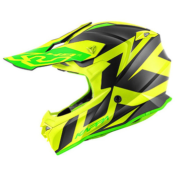 KAPPA KASK KV49 EVO GREAT CROSS KOLOR CZARNY MAT/ŻÓŁTY ROZM. L/60 ( HOMOLOGACJA ECE 22R06 ) - PROMOCJA - STD CENA 459,-