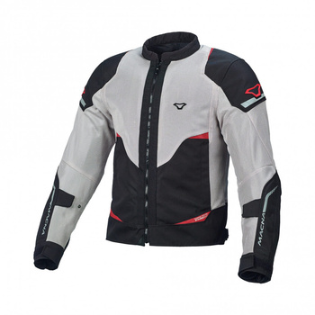 MACNA WYPRZEDAŻ KURTKA (MESH I WYPINANY RAINTEX) HURRACAGE MOTORCYCLE JACKET GREY KOLOR SZARY/CZARNY ROZMIAR L