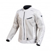 MACNA WYPRZEDAŻ KURTKA (MESH I WYPINANA MEMBRANA) DAMSKA EMPIRE LADIES MOTORCYCLE JACKET LIGHT GREY KOLOR SZARY ROZMIAR S