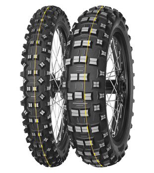 MITAS OPONA 120/90-18 TERRA FORCE-EF SUPER 65R TT (ŻÓŁTY PASEK) TYŁ DOT 19-20/2023 (26405)