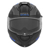 NOX KASK INTEGRALNY (FULL FACE) Z BLENDĄ N304S CARVER KOLOR CZARNY/NIEBIESKI MAT ROZMIAR M