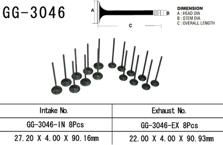 VESRAH ZAWÓR SSĄCY SUZUKI GSXR 600 '01-03' (OEM: 12911-39F00) (1SZT.) (MADE IN JAPAN)