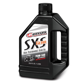 MAXIMA RACING OILS OLEJ PRZEKŁADNIOWY SXS SYNTHETIC GEAR OIL 75W140 1 LITR (12) (AKC)