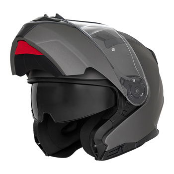 NOX KASK SZCZĘKOWY (FLIP-UP) Z BLENDĄ N966 KOLOR TYTANOWY MAT ROZMIAR L