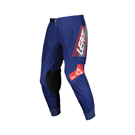 LEATT SPODNIE MOTO 4.5 ROYAL KOLOR GRANATOWY/CZERWONY ROZMIAR XL