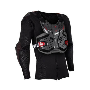 LEATT OCHRANIACZ CIAŁA BODY PROTECTOR 3.5 JUNIOR (DZIECIĘCY) BLACK/RED KOLOR CZARNY/CZERWONY ROZMIAR L/XL (147-159 cm)