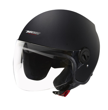 NOX KASK OTWARTY JET N608 KOLOR CZARNY MAT ROZMIAR XL