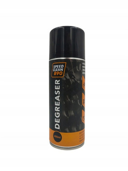 SPEEDCLEAN 890 DEGREASER SPRAY DO MYCIA NAPĘDU MOTOCYKLOWEGO I ROWEROWEGO, SILNIKA I ELEMENTÓW SMAROWALNYCH POJEMNOSĆ 400ML