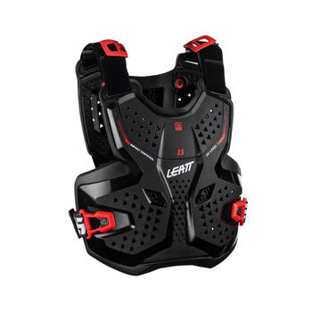 LEATT OSŁONA KLATKI PIERSIOWEJ (BUZER) CHEST PROTECTOR 3.5 JUNIOR (DZIECIĘCY) BLACK/RED KOLOR CZARNY/CZERWONY ROZMIAR L/XL (147-159 cm)