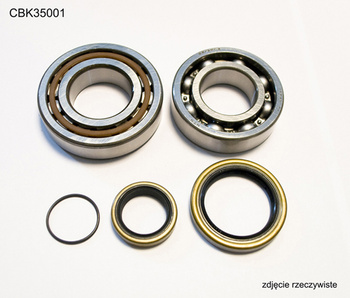 BEARING WORX ŁOŻYSKA WAŁU KORBOWEGO KTM SX/EXC 250/300 '04-'19, FREERIDE 250R '14-'17, HUSQVARNA TE/TC 250/300 '14-'19, HUSABERG TE250/300 11-14 (24-1098) = CBK60005