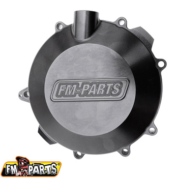 FM-PARTS POKRYWA SPRZEGŁA (DEKIEL) WZMACNIANA CNC 6082 ALUMINIUM (WIĘKSZA POJEMNOŚĆ OLEJU) KTM/HUSQVARNA/GAS GAS 250/300 '17-'23 KOLOR CZARNY