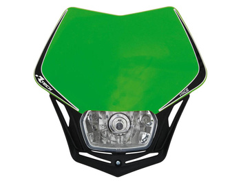 RACETECH (RTECH) LAMPA PRZEDNIA V-FACE KOLOR ZIELONY