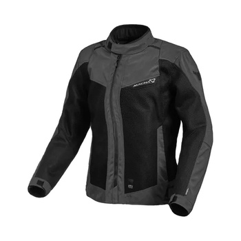 MACNA WYPRZEDAŻ KURTKA (MESH I WYPINANA MEMBRANA) DAMSKA EMPIRE NIGHT EYE LADIES MOTORCYCLE JACKET KOLOR CZARNY/SZARY ROZMIAR XXL