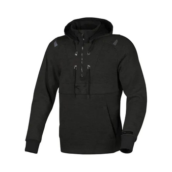 MACNA WYPRZEDAŻ KURTKA (MESH) Z KAPTUREM BYRON MOTORCYCLE HOODIE BLACK KOLOR CZARNY ROZMIAR M