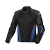 MACNA WYPRZEDAŻ KURTKA (MESH) NOVIC MOTORCYCLE JACKET BLACK/BLUE/ORANGE KOLOR CZARNY/NIEBIESKI ROZMIAR XXL