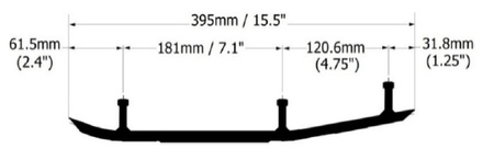 SPI SNOW WIDIA PŁOZY (ŚLIZG) POLARIS INDY 550 '14-'24, VOYAGEUR 550 '17-'24, WIDETRACK 550 '16-'19, INDY 600 '13-'22, RUSH 600 '13-'20, SWITCHBACK 600'13-'21, INDY 650 '21-'24, SWITCHBACK 650 '21-'24, INDY / RUSH 800 '14-'20 (SKUTER ŚNIEŻNY)