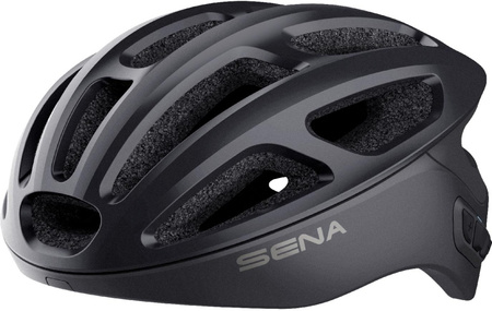 SENA KASK ROWEROWY R1 ROAD Z WBUDOWANYM INTERKOMEM BLUETOOTH 4.1 DO 900M ROZMIAR M ( 55-58 CM ) KOLOR CZARNY (EL)