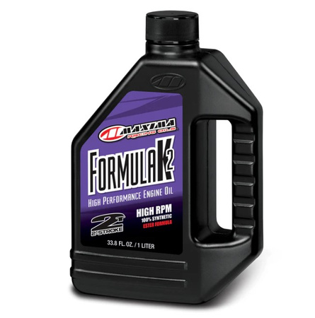 MAXIMA RACING OILS OLEJ 2T DO MIESZANKI SYNTETYCZNY FORMULA K2 100% SYNTHETIC RACING PREMIX 1 LITR (12) (AKC)