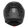 NOX KASK SZCZĘKOWY (FLIP-UP) Z BLENDĄ N968 TOMAK KOLOR CZARNY MAT/CZERWONY ROZMIAR L