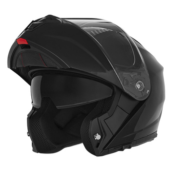 NOX KASK SZCZĘKOWY (FLIP-UP) Z BLENDĄ N968 KOLOR CZARNY POŁYSK ROZMIAR M