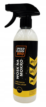 SPEEDCLEAN 890 WOSK NA MOKRO DO MOTOCYKLI, ROWERÓW I SAMOCHODÓW POJEMNOŚĆ 500ML