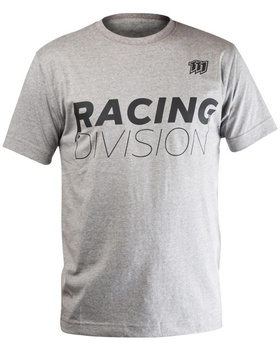 111 RACING T-SHIRT RACING DIVISION KOLOR SZARY ROZMIAR M