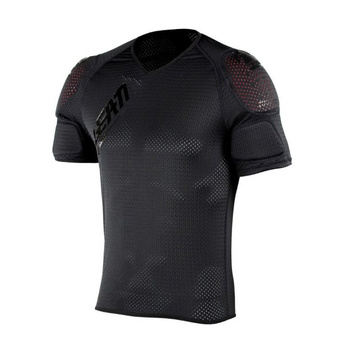 LEATT OCHRANIACZ RAMION NA SIATCE SHOULDER TEE 3DF AIRFIT LITE BLACK KOLOR CZARNY ROZMIAR S